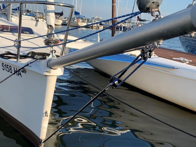 Featured on these bobstays are Colligo Marine Line Terminators and Spinnaker Furlers photo copyright Colligo Marine taken at  and featuring the  class