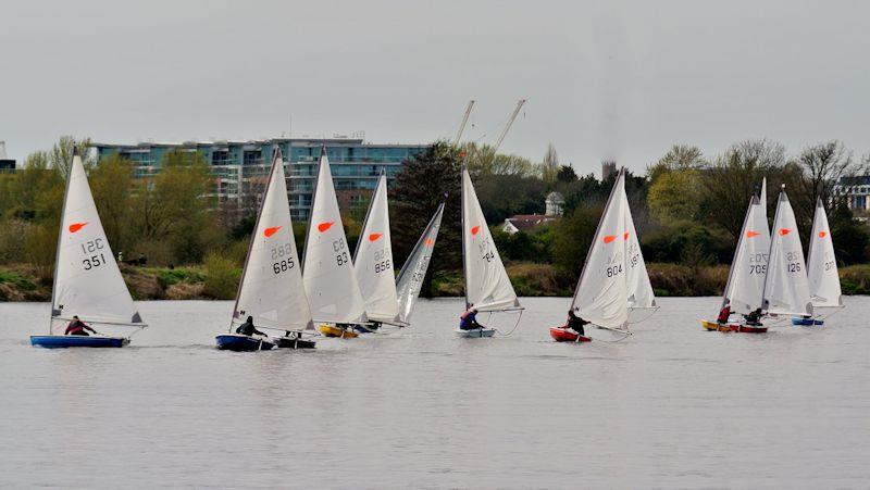 Comet open meeting at Nottingham photo copyright Peter Staples taken at Nottingham Sailing Club and featuring the Comet class