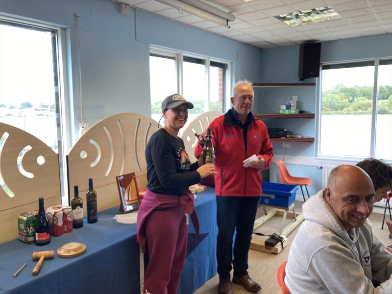 1st Lady Mel Randall (Comet) in the Border Counties at Winsford Flash photo copyright Pete Chambers taken at Winsford Flash Sailing Club and featuring the Comet class