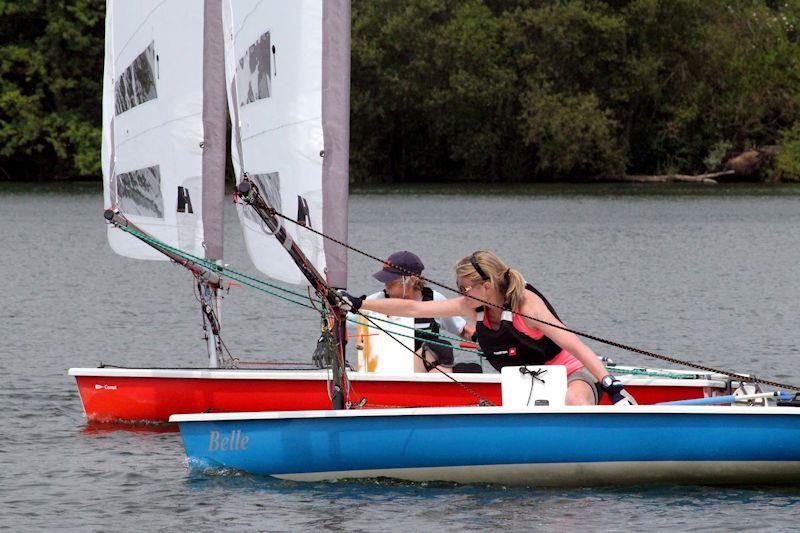 Comet open meeting at Silver Wing photo copyright Phil Bergquist taken at Silver Wing Sailing Club and featuring the Comet class