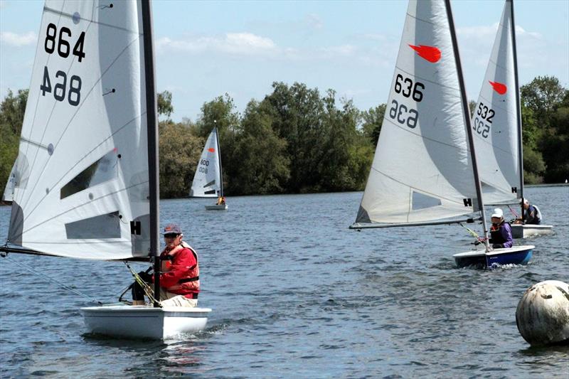 Peter Mountford during the Silver Wing Comet Open photo copyright Phil Bergquist taken at Silver Wing Sailing Club and featuring the Comet class