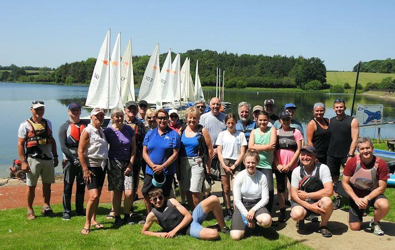 Comet Duo National Championships and World Series Event 2019 photo copyright Helen Britton taken at Cransley Sailing Club and featuring the Comet Duo class