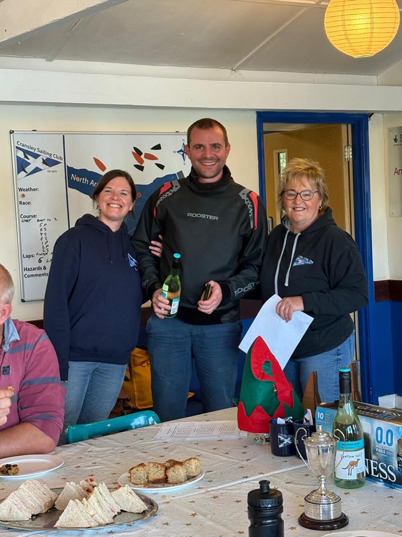 2025 Comet Duo 'Worlds' at Cransley - Mark and Ruth photo copyright Sue Bull taken at Cransley Sailing Club and featuring the Comet Duo class