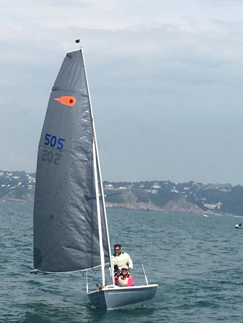 Comet Trio Nationals at Brixham photo copyright Sharon Padro taken at Brixham Yacht Club and featuring the Comet Trio class