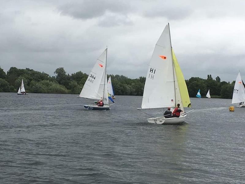 Comet Trios at Whitefriars photo copyright Tracie Padro taken at Whitefriars Sailing Club and featuring the Comet Trio class