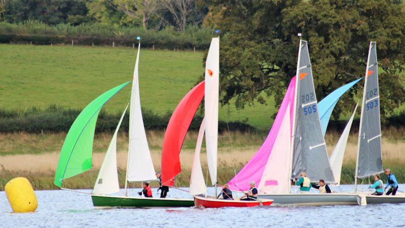 Comet Trio Inland Championship at Llangorse photo copyright Robert Dangerfield taken at Llangorse Sailing Club and featuring the Comet Trio class