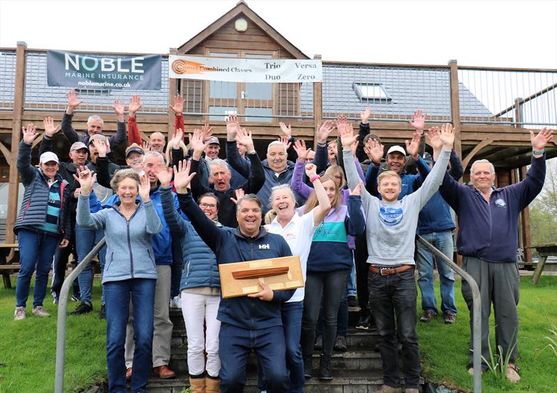 Noble Marine Comet Trio Inlands at Llangorse photo copyright Robert Dangerfield taken at Llangorse Sailing Club and featuring the Comet Trio class