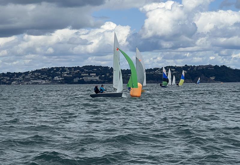 Noble Marine Comet Trio Nationals 2023 at Brixham photo copyright Nick Ripley taken at Brixham Yacht Club and featuring the Comet Trio class
