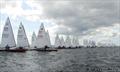 Final race start on day 5 of the Contender Worlds 2017 at Sønderborg, Denmark © VR Sport Media