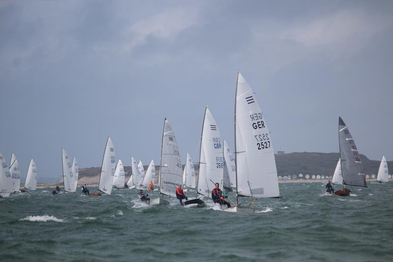 Contender Europeans at Highcliffe day 5 photo copyright Sarah Desjonqueres taken at Highcliffe Sailing Club and featuring the Contender class