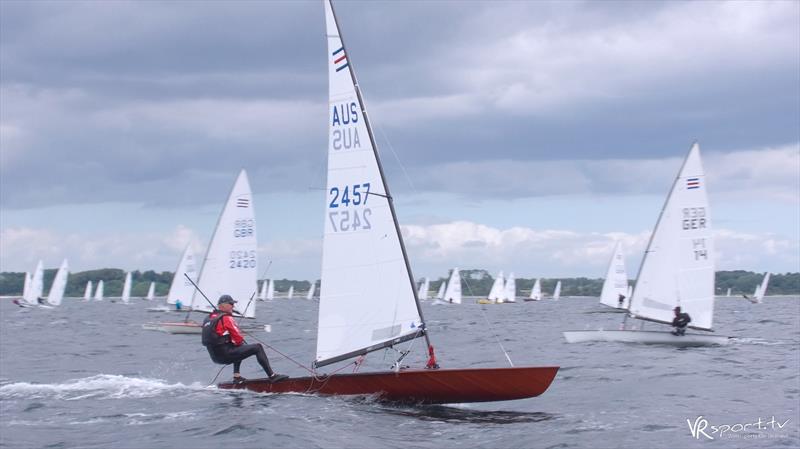 Defending champion Mark Bulka finished second in the 2017 Contender Worlds photo copyright VRsport.tv taken at Sønderborg Yacht Club and featuring the Contender class