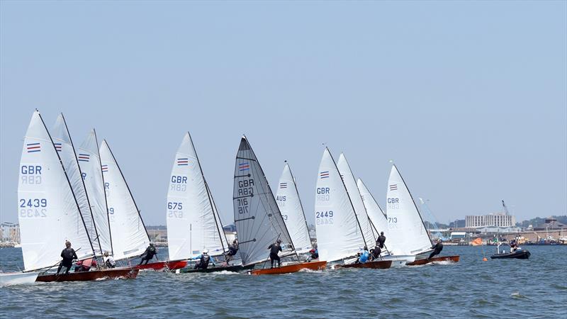 Craftinsure Contender Open at Poole photo copyright Mike Milward taken at Poole Yacht Club and featuring the Contender class