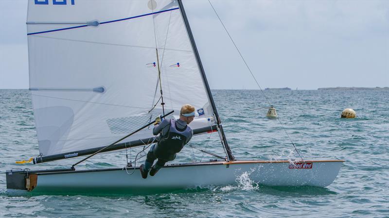 Contender Worlds at Quiberon, France photo copyright Axel Dachet taken at Ecole Nationale de Voile et des Sports Nautiques and featuring the Contender class