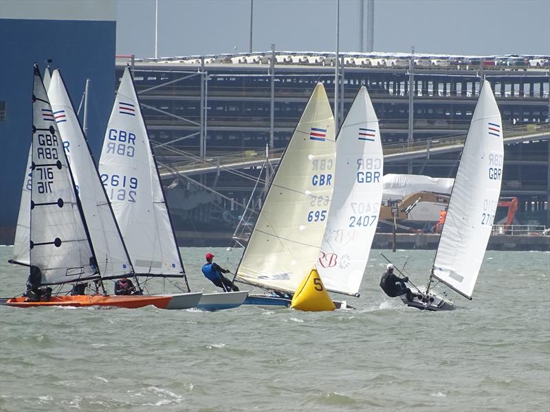 Contender Weston Open photo copyright Ingrid Willcox taken at Weston Sailing Club and featuring the Contender class