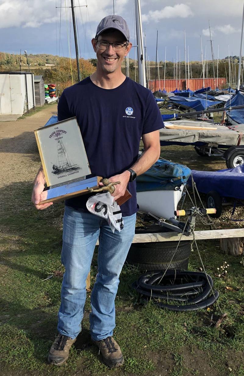 Graeme Wilcox wins the Oxford Contender Open photo copyright Tess McKenney taken at Oxford Sailing Club and featuring the Contender class