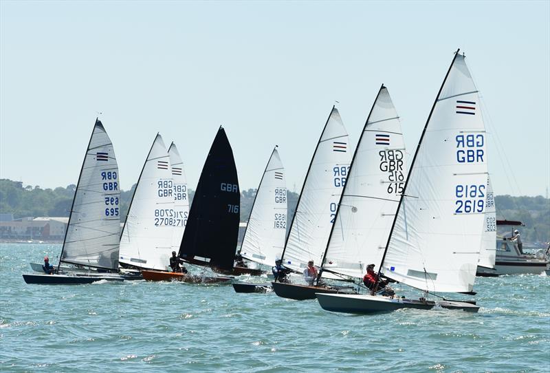 Allen Contender Open at Weston photo copyright David Henshall taken at Weston Sailing Club and featuring the Contender class