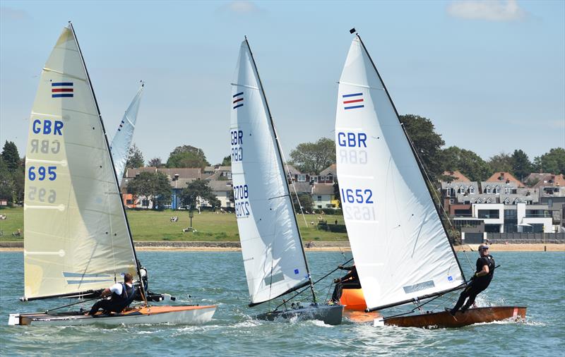 Allen Contender Open at Weston photo copyright David Henshall taken at Weston Sailing Club and featuring the Contender class