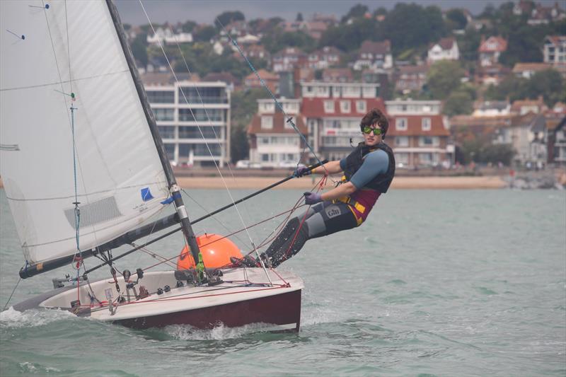 Allen Contender Open at Hythe and Saltwood photo copyright Lucy Samuel taken at Hythe and Saltwood Sailing Club and featuring the Contender class