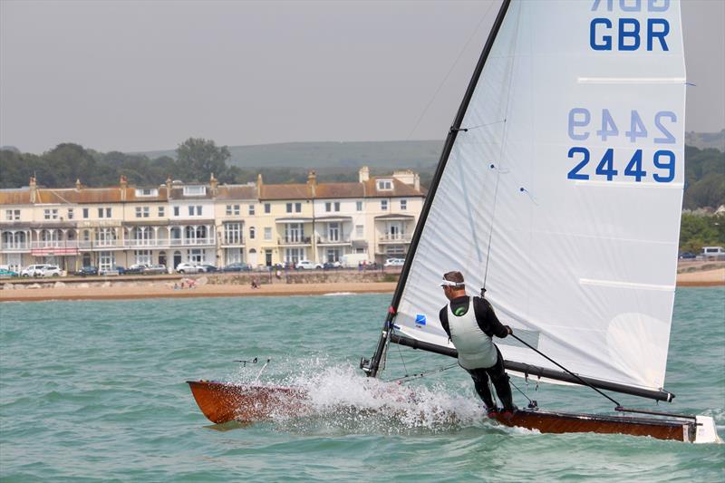 Allen Contender Open at Hythe and Saltwood photo copyright Lucy Samuel taken at Hythe and Saltwood Sailing Club and featuring the Contender class
