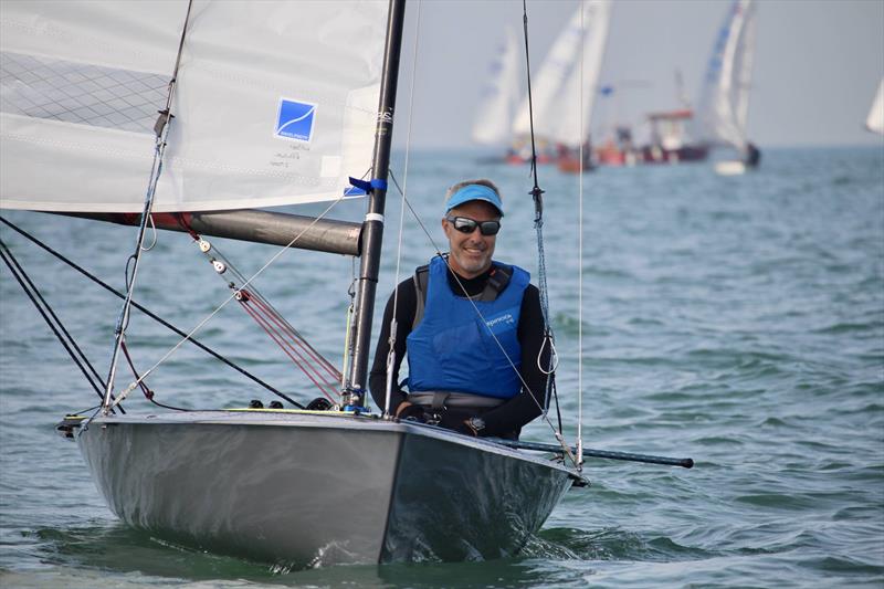 Contenders at Broadstairs photo copyright Lucy Samuel taken at Broadstairs Sailing Club and featuring the Contender class