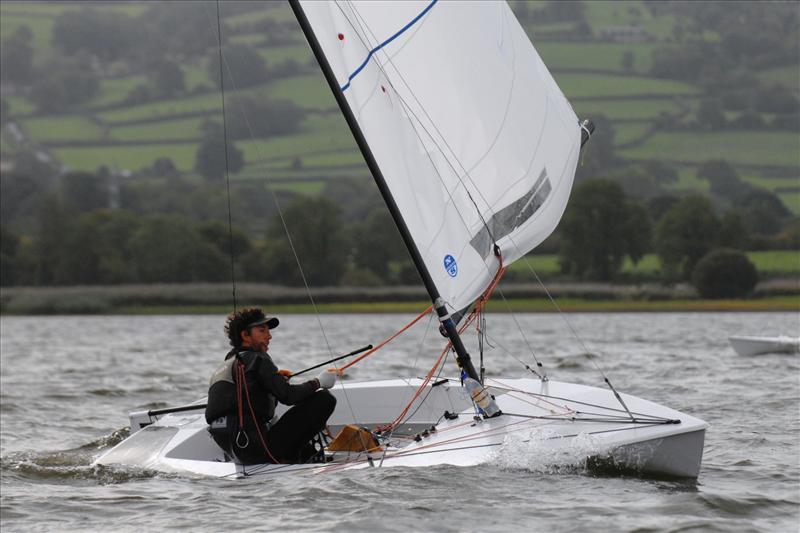 Ben McGrane competing in round 11 of the TT series photo copyright Errol Edwards taken at Chew Valley Lake Sailing Club and featuring the Contender class