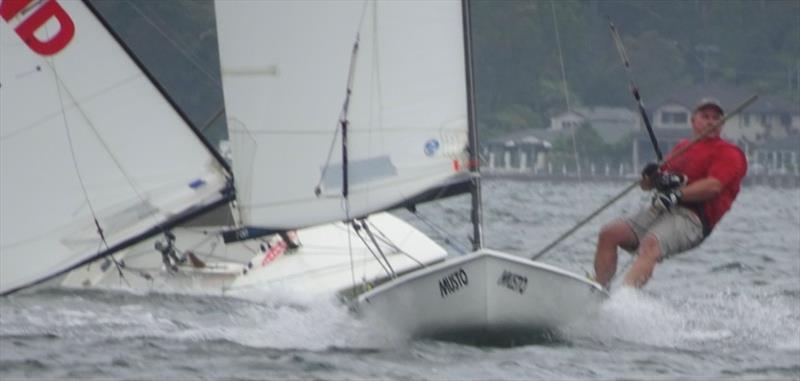 52nd Australian Contender Championship, day 3 photo copyright Kevin Phillips taken at Gosford Sailing Club and featuring the Contender class