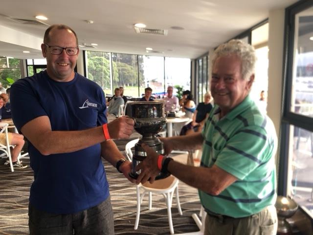 1st Place Matt Mulder at the 52nd Australian Contender Championship photo copyright Ross Hansen taken at Gosford Sailing Club and featuring the Contender class