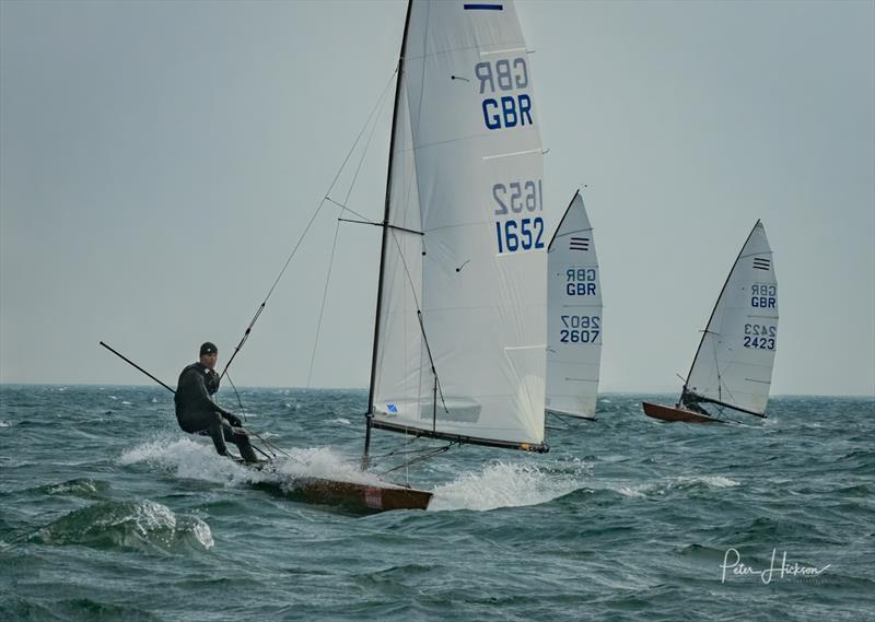 Strong winds for the Contender Open at Hayling Island photo copyright Peter Hickson taken at Hayling Island Sailing Club and featuring the Contender class