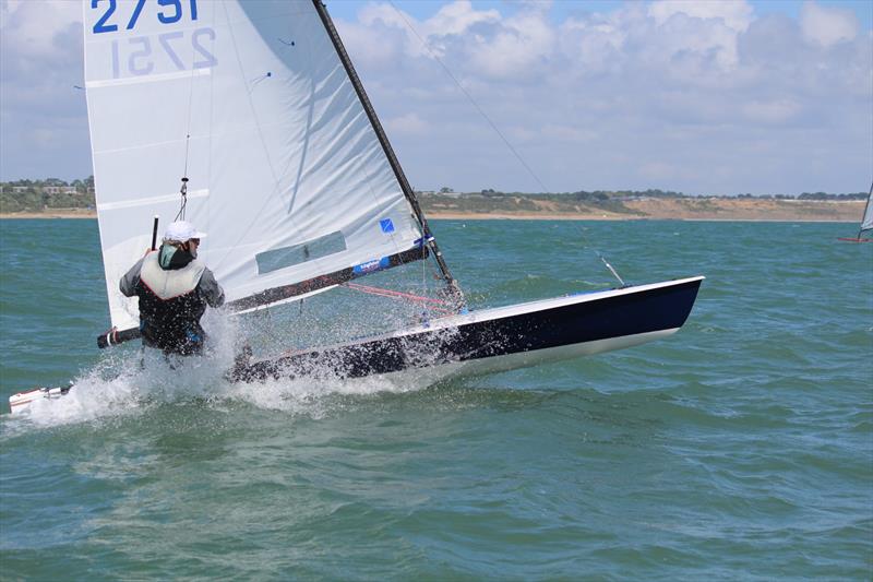 Allen Contender Travellers at Highcliffe photo copyright Sarah Desjonqueres taken at Highcliffe Sailing Club and featuring the Contender class