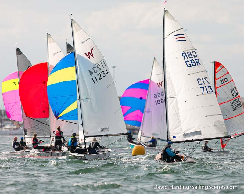 Bournemouth Digital Poole Week 2022 day 1 photo copyright David Harding / www.sailingscenes.com taken at Parkstone Yacht Club and featuring the Contender class