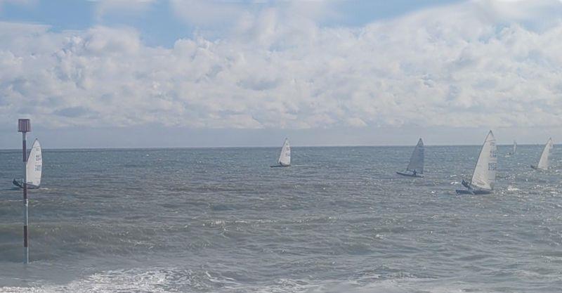 Allen Contender Travellers Series at Broadstairs photo copyright Chris Boshier taken at Broadstairs Sailing Club and featuring the Contender class