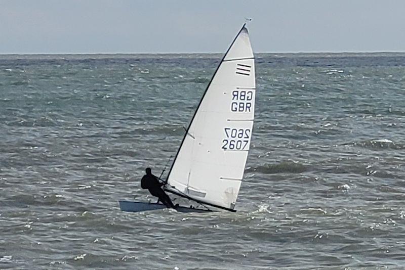 Allen Contender Travellers Series at Broadstairs photo copyright Chris Boshier taken at Broadstairs Sailing Club and featuring the Contender class