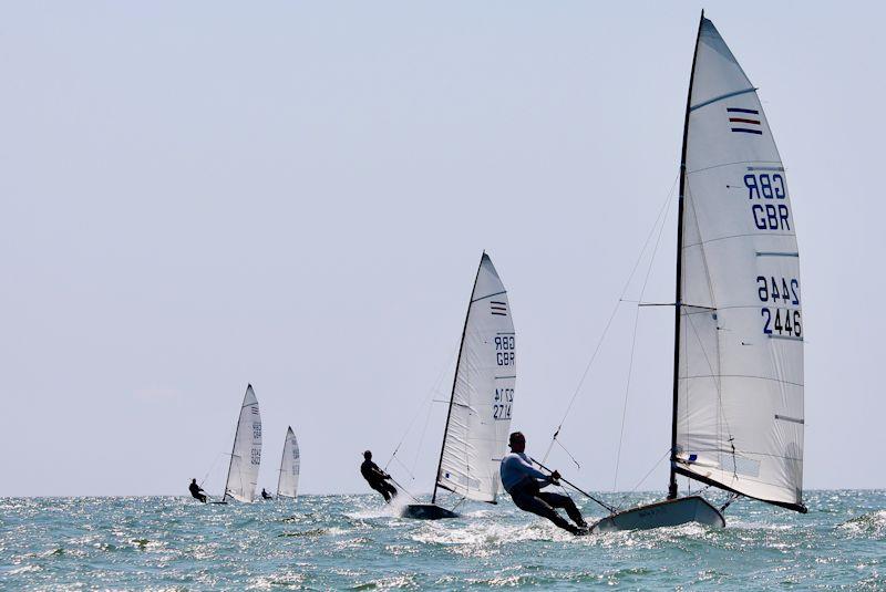 Contender open meeting at Hythe and Saltwood SC photo copyright Lucy Samuel taken at Hythe and Saltwood Sailing Club and featuring the Contender class