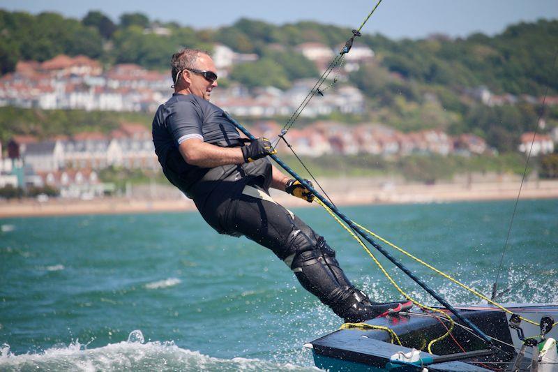 Contender open meeting at Hythe and Saltwood SC photo copyright Lucy Samuel taken at Hythe and Saltwood Sailing Club and featuring the Contender class