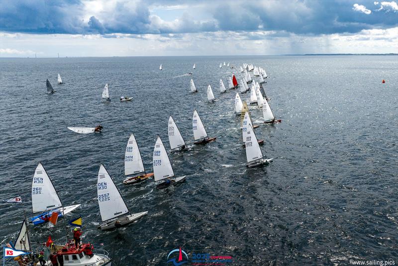 Contender Worlds 2023 at Kerteminde, Denmark - photo © Kristian Joos / www.sailing.pics