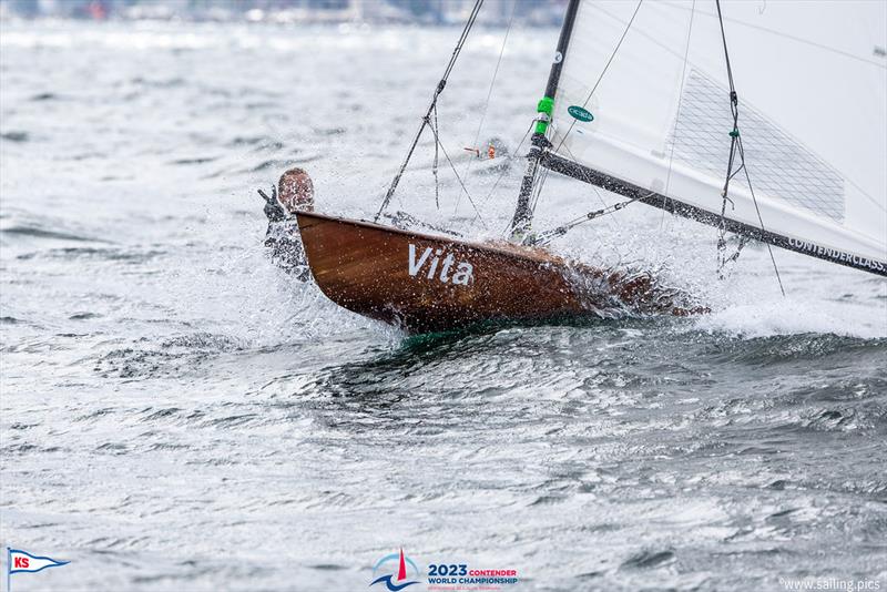 Contender Worlds 2023 at Kerteminde, Denmark - photo © Kristian Joos / www.sailing.pics