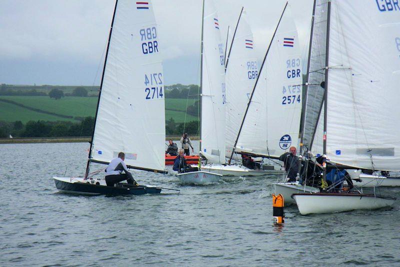 Contender training at Oxford photo copyright Chris Howe taken at Oxford Sailing Club and featuring the Contender class