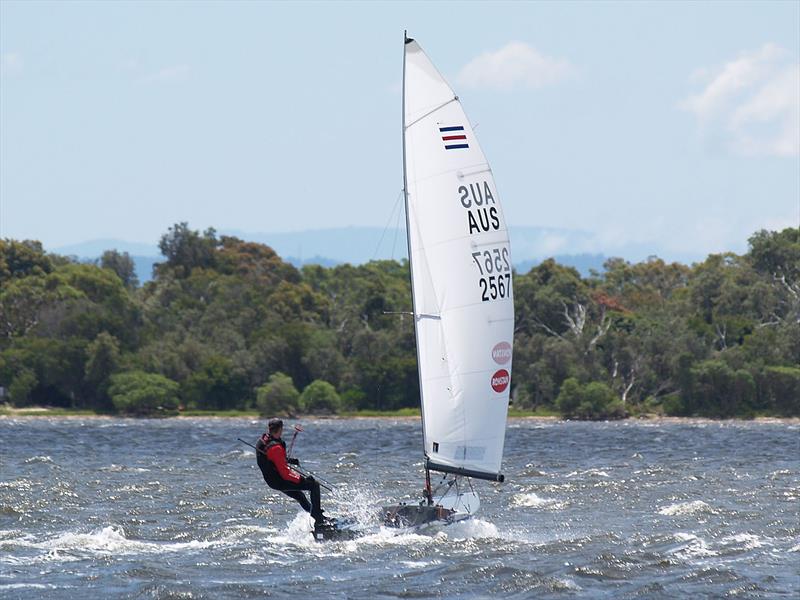 Always fun when you get to use the Back Corner - Albert Mahoney photo copyright Mark Young taken at Gippsland Lakes Yacht Club and featuring the Contender class