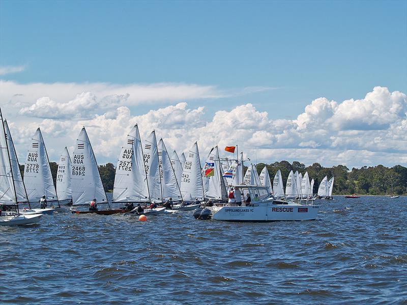 Racing This Time photo copyright Mark Young taken at Gippsland Lakes Yacht Club and featuring the Contender class