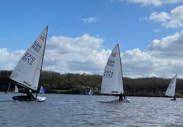 Contenders Travellers at Burton  photo copyright Carl Avery and Daffy taken at Burton Sailing Club and featuring the Contender class