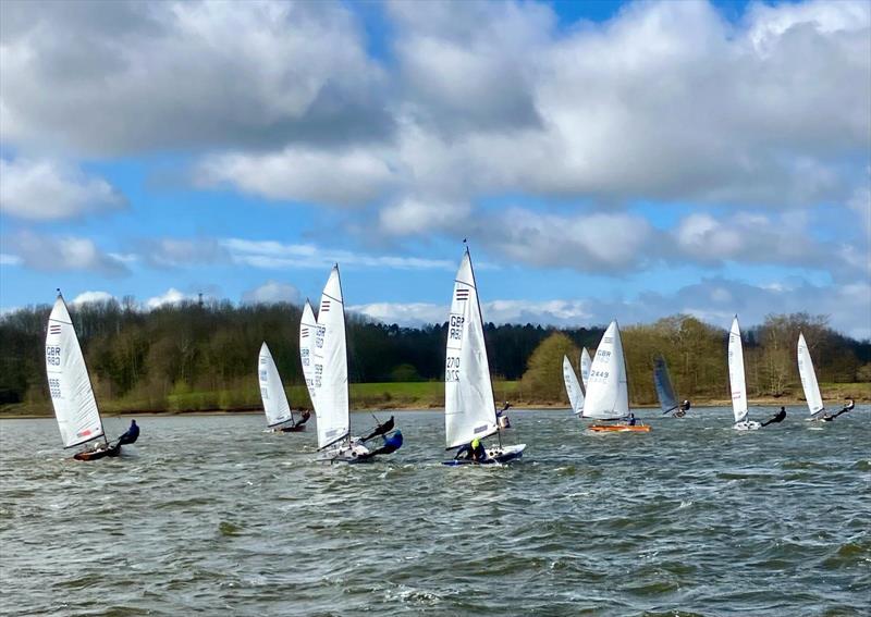 Contenders Travellers at Burton  photo copyright Carl Avery and Daffy taken at Burton Sailing Club and featuring the Contender class