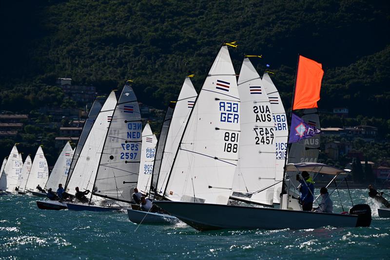 Contender Worlds 2025 at Fraglia Vela Malcesine photo copyright Fabrizio Prandini taken at Fraglia Vela Malcesine and featuring the Contender class