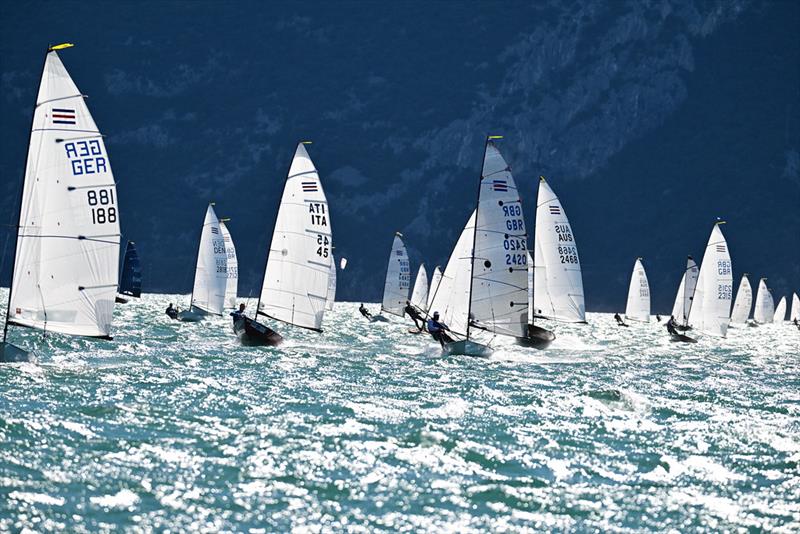 Contender Worlds 2025 at Fraglia Vela Malcesine photo copyright Fabrizio Prandini taken at Fraglia Vela Malcesine and featuring the Contender class