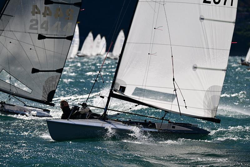 Contender Worlds 2025 at Fraglia Vela Malcesine photo copyright Fabrizio Prandini taken at Fraglia Vela Malcesine and featuring the Contender class