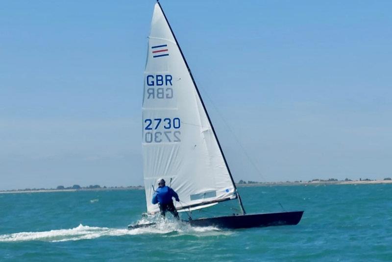 Contender Travellers Trophy round 7 at Hythe and Saltwood photo copyright Tony Wyatt taken at Hythe and Saltwood Sailing Club and featuring the Contender class