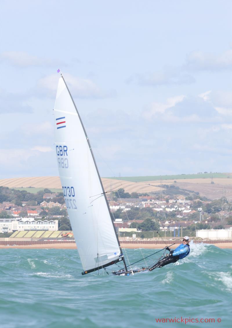 Contender Nationals at Shoreham photo copyright Warwick Baker / www.warwickpics.com taken at Shoreham Sailing Club and featuring the Contender class