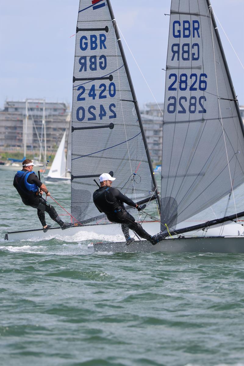 2025 Contender TT at Poole photo copyright Mike Millard taken at Poole Yacht Club and featuring the Contender class