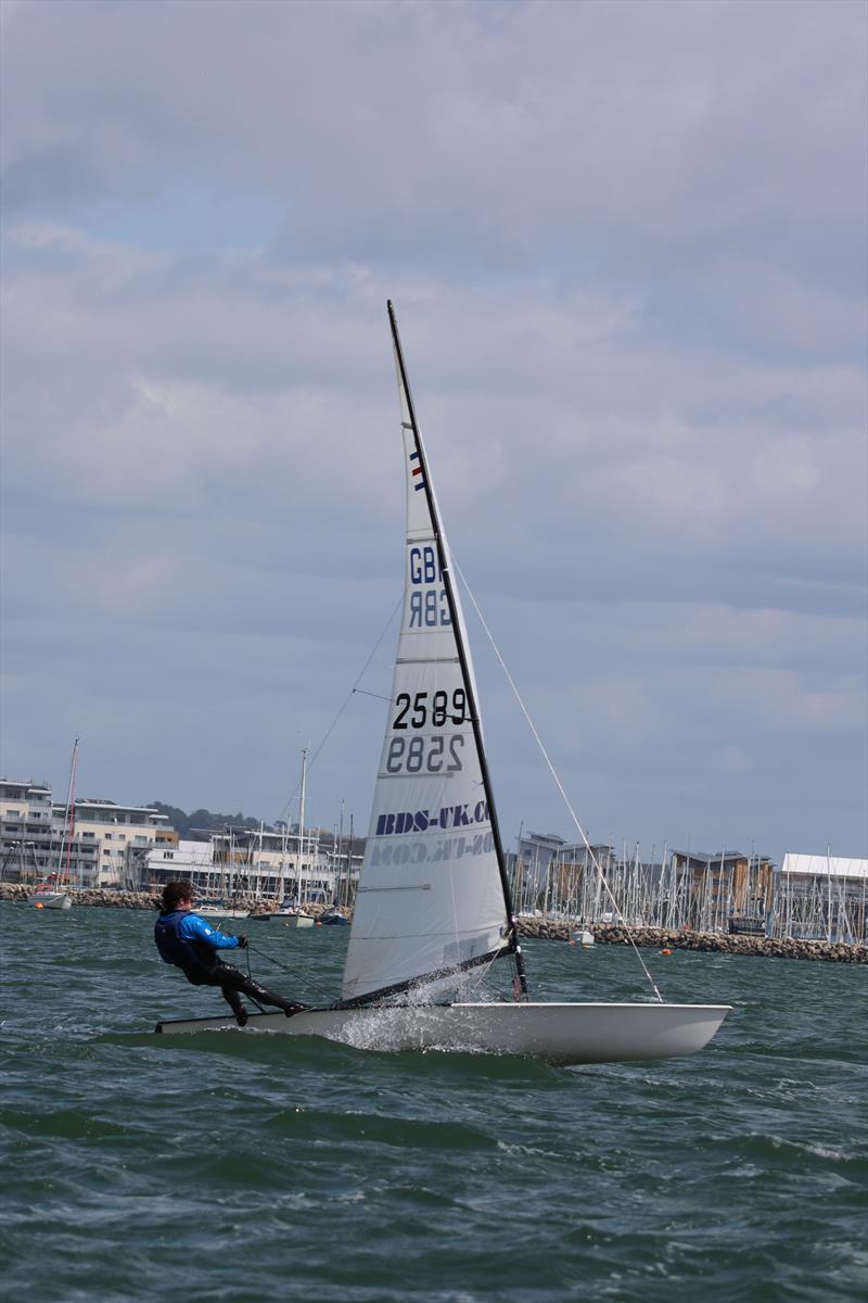 2025 Contender TT at Poole photo copyright Mike Millard taken at Poole Yacht Club and featuring the Contender class