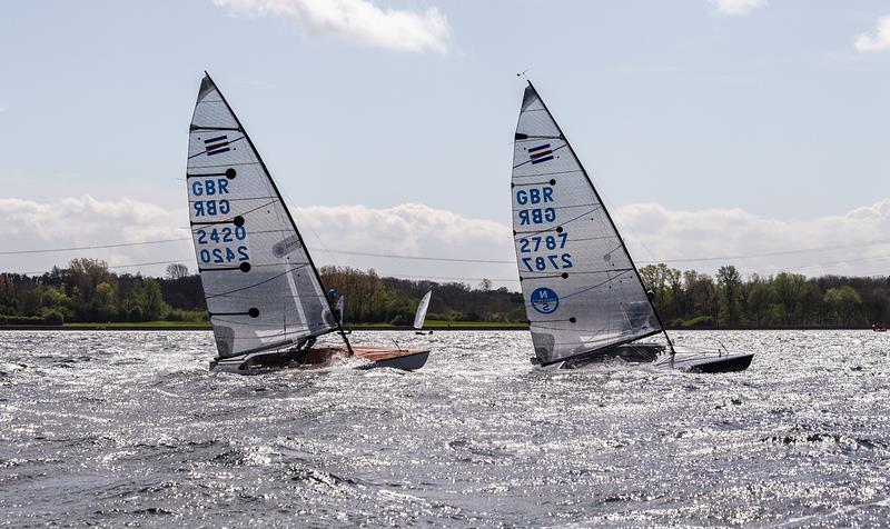 Contender Travellers Round 1 at Oxford photo copyright Oxford SC taken at Oxford Sailing Club and featuring the Contender class