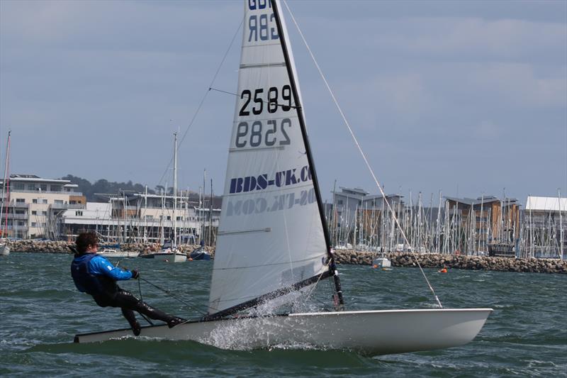 Contender traveller series at Poole photo copyright Elysia Ehrhart taken at Poole Yacht Club and featuring the Contender class